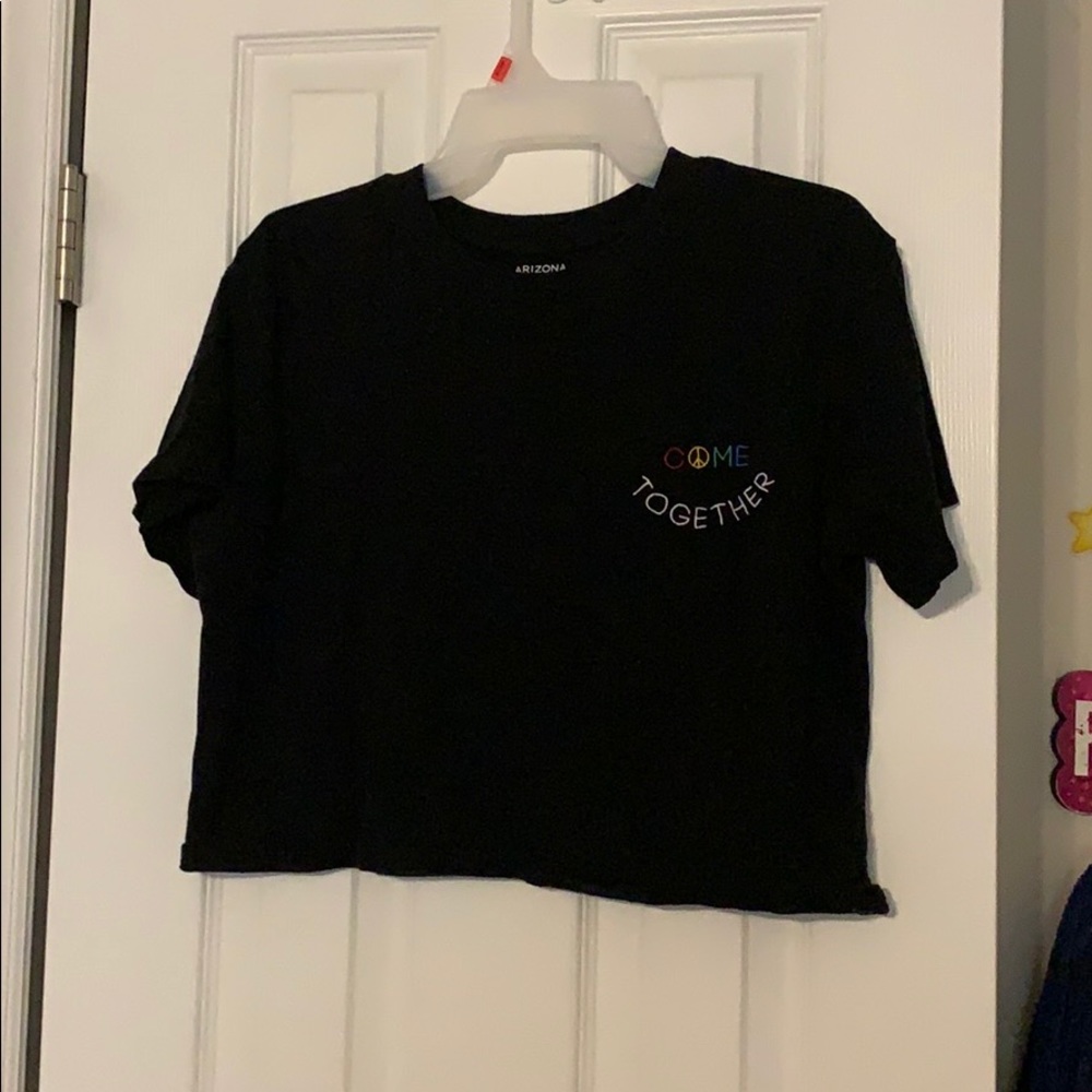 “Come Together” crop top